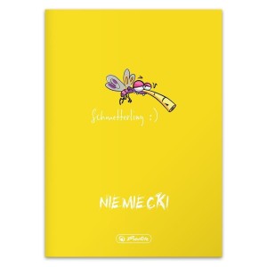 Zeszyt J.niemiecki Eco PP A5 60k. 70g kratka Herlitz (9500066)