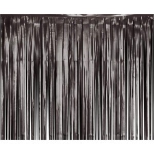 Dekoracja Kurtyna matowa czarna, 100x200 cm Godan (SH-KMCZ)
