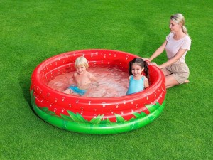 Basen Nadmuchiwany Brodzik Truskawka 160 x 38 cm Dajar (BW-51145)