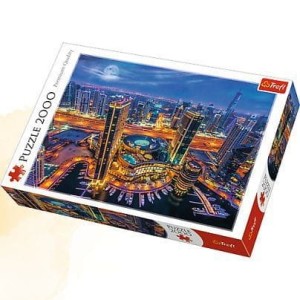 Puzzle Trefl światła dubaju 2000 2000 el. (27094)