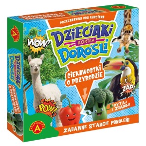 Gra planszowa Alexander DZIEJE  POLSKI DZIECIAKI KONTRA DOROŚLI