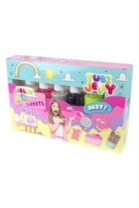 Zestaw kreatywny Tuban Tubi Jelly 6 kolorów Słodycze (TU3323)