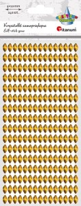 Kryształki Titanum Craft-Fun Series (24BR0201-175（gold ))