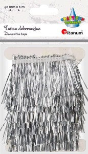 Ozdoba piankowa Titanum Craft-Fun Series Taśma plastikowe frędzle (23BR1218-3)