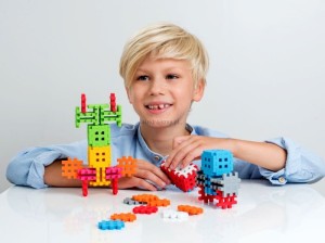 Klocki plastikowe wafle mini (902 127)