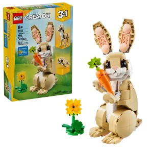 Klocki konstrukcyjne Lego Creator Uroczy króliczek 3 w 1