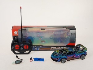 Samochód Adar na radio 19cm, z akumulatorem i kablem USB (616721)