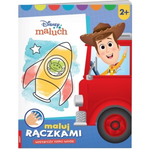 Książka dla dzieci Ameet Disney Maluch. Maluj Rączkami