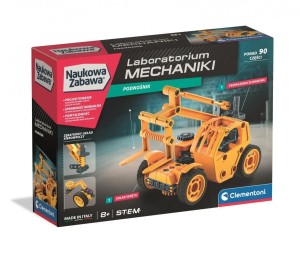 Klocki konstrukcyjne Clementoni Laboratorium Mechaniki podnośnik teleskopowy (CLM50250)