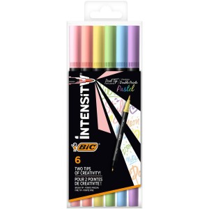 Marker permanentny Bic Kids DUAL TIP, (różne) (503826)