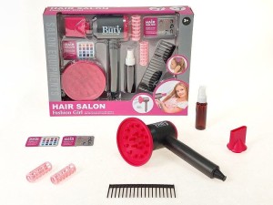 Zestaw piękności Adar do włosów z suszarką na baterie (607606)