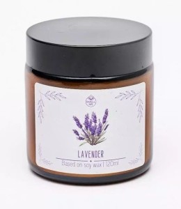 Świeczka ozdobna Pavoncella Smell me Lavender  120ml (5906492907320)