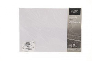 Koperta Galeria Papieru pearl diamentowa biel B5 biały diamentowy (280039) 10 sztuk