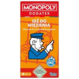 Gra planszowa Hasbro Monopoly Dodatek Idź do Więzienia (G0719)