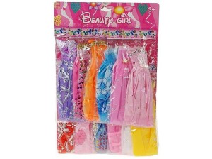 Ubranko Adar sukienki dla lalki 23cm, 12szt. (607743)