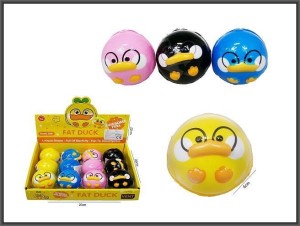 Piłeczka Hipo super odbijająca kaczki 4-kolory 6cm (HPC06)