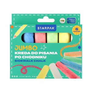 Kreda chodnikowa Starpak mix (559665) 6 sztuk