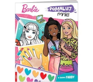 Książka dla dzieci Ameet Barbie™. Pomaluj mnie! (MAK 1101)