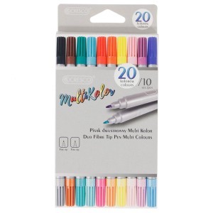 Marker specjalistyczny Cresco mix okrągła końcówka (212302)