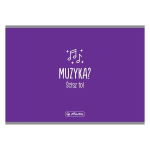 Zeszyt Herlitz do nut 9583493 A5 16k. 70g pięciolinia (400198008)