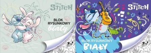 Blok rysunkowy Beniamin Stitch A4 biały 20k (0415)