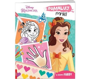 Książka dla dzieci Ameet Disney Księżniczka. Pomaluj mnie! (MAK 9101)