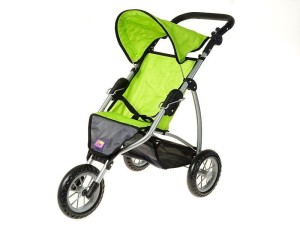 Wózek Adar biegowy, trójkołowy, regulowana rączka, z koszem i daszkiem (565753)