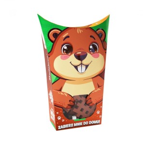 Klocki konstrukcyjne Marioinex Mini Waffle Pocket Pets Bóbr (5903033907061)