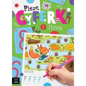 Książka dla dzieci Aksjomat Piszę cyferki i liczę