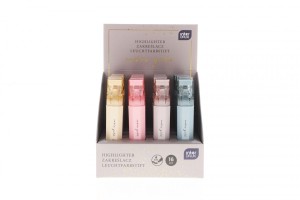 Zakreślacz Interdruk Satin Gold 16 szt mix