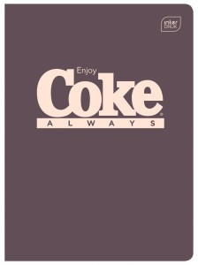 Zeszyt Interdruk HYBRID COCA COLA A5 60k. 70g linia