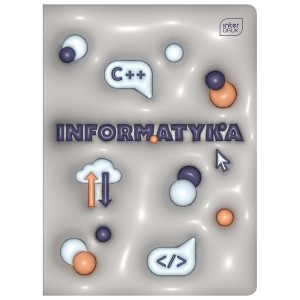Zeszyt tematyczny Interdruk HYBRID INFORMATYKA A5 60k. 70g krata (+pigułka wiedzy)