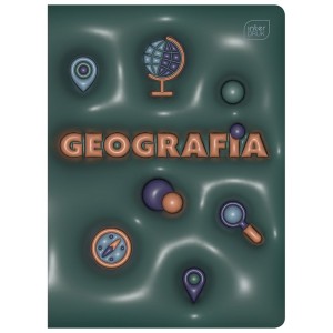Zeszyt tematyczny Interdruk HYBRID GEOGRAFIA A5 60k. 70g krata (+pigułka wiedzy)