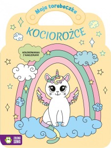 Książeczka edukacyjna Zielona Sowa Moja torebeczka. Kociorożce