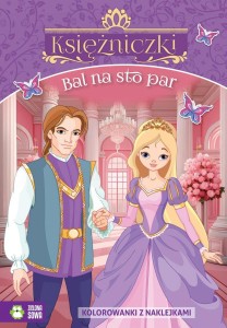 Książeczka edukacyjna Zielona Sowa Księżniczki. Bal na sto par