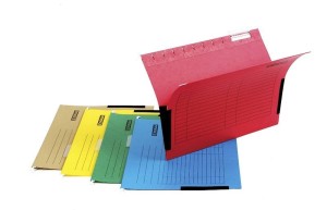 Teczka zawieszkowa A4 mix karton 230g Donau (7421001)