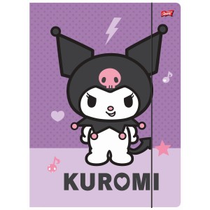 Teczka kartonowa na gumkę Kuromi A4 różne Unipap