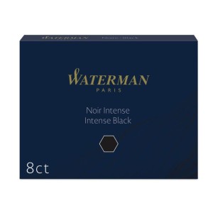 Naboje długie Waterman czarny 