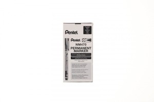 Foliopis FINE POINT czarny 1,0mm Pentel (NM470-A)