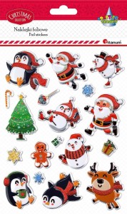 Naklejka (nalepka) Craft-Fun Series wypukłe XMAS Titanum (24ESD050-4)