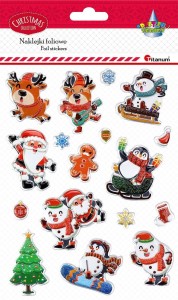 Naklejka (nalepka) Craft-Fun Series wypukłe XMAS Titanum (24ESD050-2)