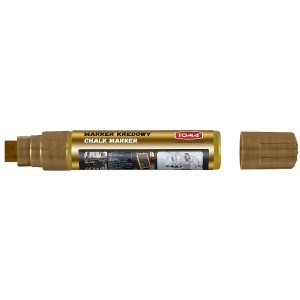 Marker specjalistyczny złoty kredowy złoty 8,0mm gąbka końcówka Toma (To-290)