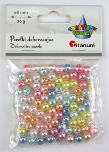 Perełki Craft-Fun Series 6mm Titanum (BJ25042729)