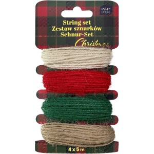 Sznurek CHRISTMAS 4X5M Interdruk