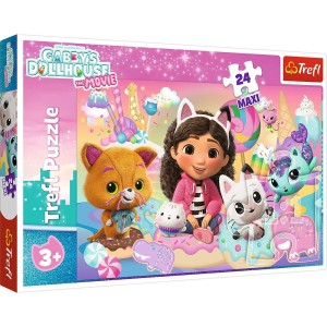 Puzzle Gabby Koci świat Gabby Trefl (14381)