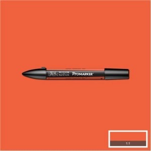 Marker specjalistyczny wkład pomarańczowy Winsor (203449)