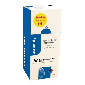 Cienkopis V5 wkład niebieski 0,3mm 1kol. Pilot (PIBX-V5-L-BOX)