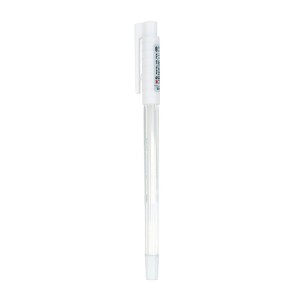 Długopis zelowe Office żelowy, 0,8mm, biały wkład biały 0,8mm M&G (MG AGP13277)