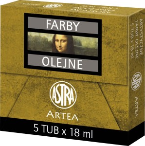 Farba olejna 18ml Artea