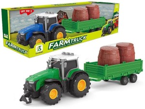 Traktor z przyczepą, światło, dźwięk Adar (582668)